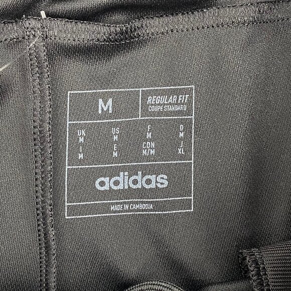 adidas Black High-Rise Athletic Shorts | Men's Size M - Picture 4 of 4